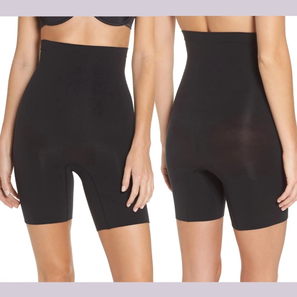 NIB $38 Spanx [ XL ] Higher Power Shaping Shorts in‎ Black